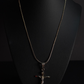 Gold Cross Pendant Necklace